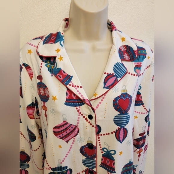NWT Soma Long Sleeve Button Down Pajama Top (No Bottoms) - Picture 4 of 5